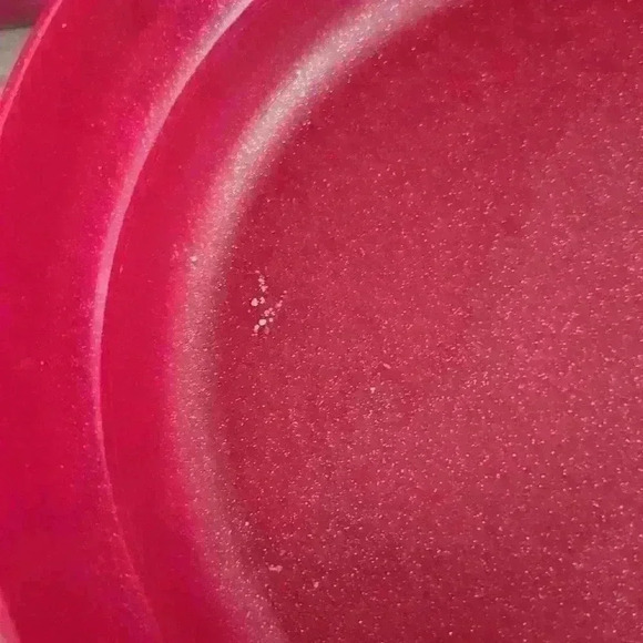 Tupperware Medium Wonder Bowls 2415b in sparkly pink and Lid / Seal  2541D pink - Picture 3 of 4